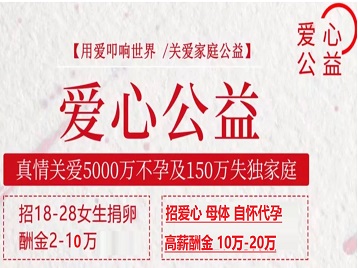 铁岭捐卵助孕生子 爱心志愿者招募